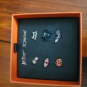 Betsey Johnson Halloween Earring Set